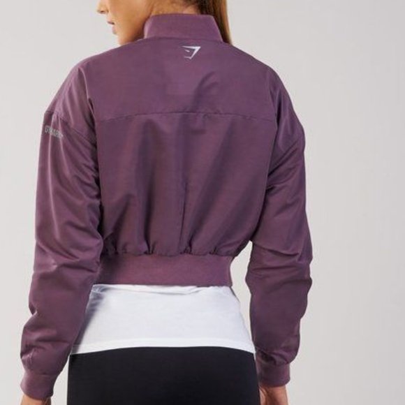 Gymshark Lo Bomber in Light Purple - Size S - Picture 2 of 6